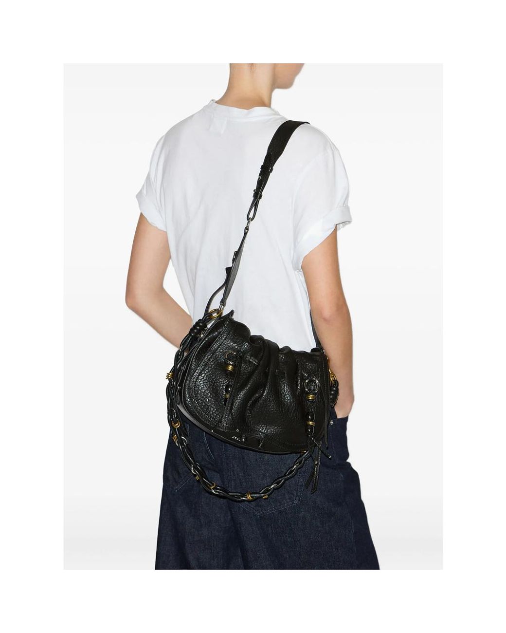 Isabel Marant Black Shoulder Bags