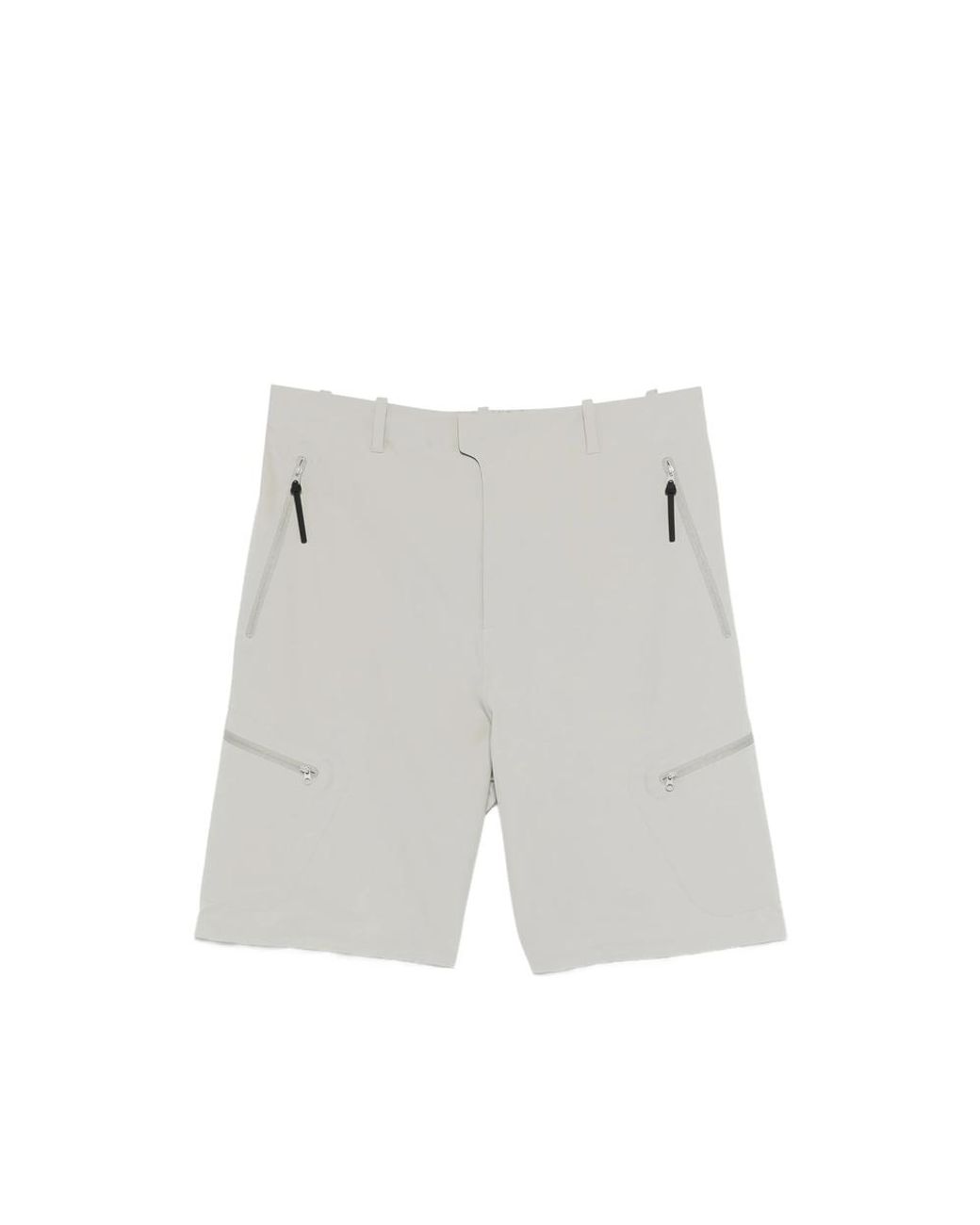 Hiking Patrol Gray Edge Lt Zip Pocket Shorts for men