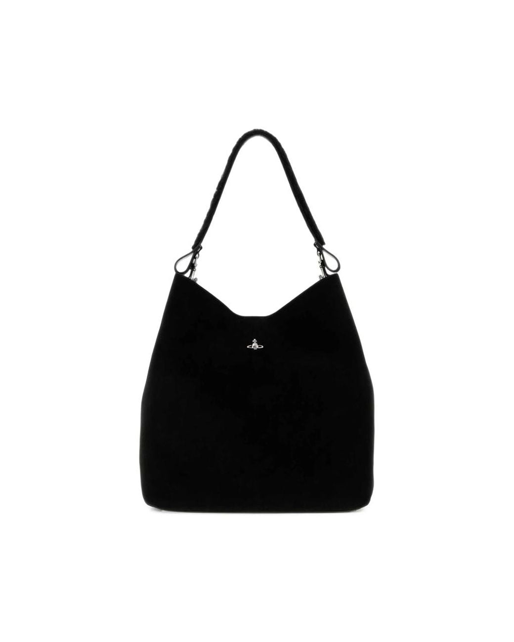 Vivienne Westwood Black Lottie Shoulder Bag