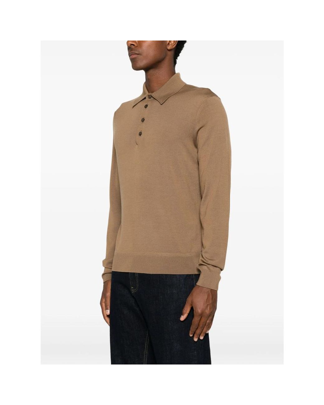 Tom Ford Brown Polo Shirts for men