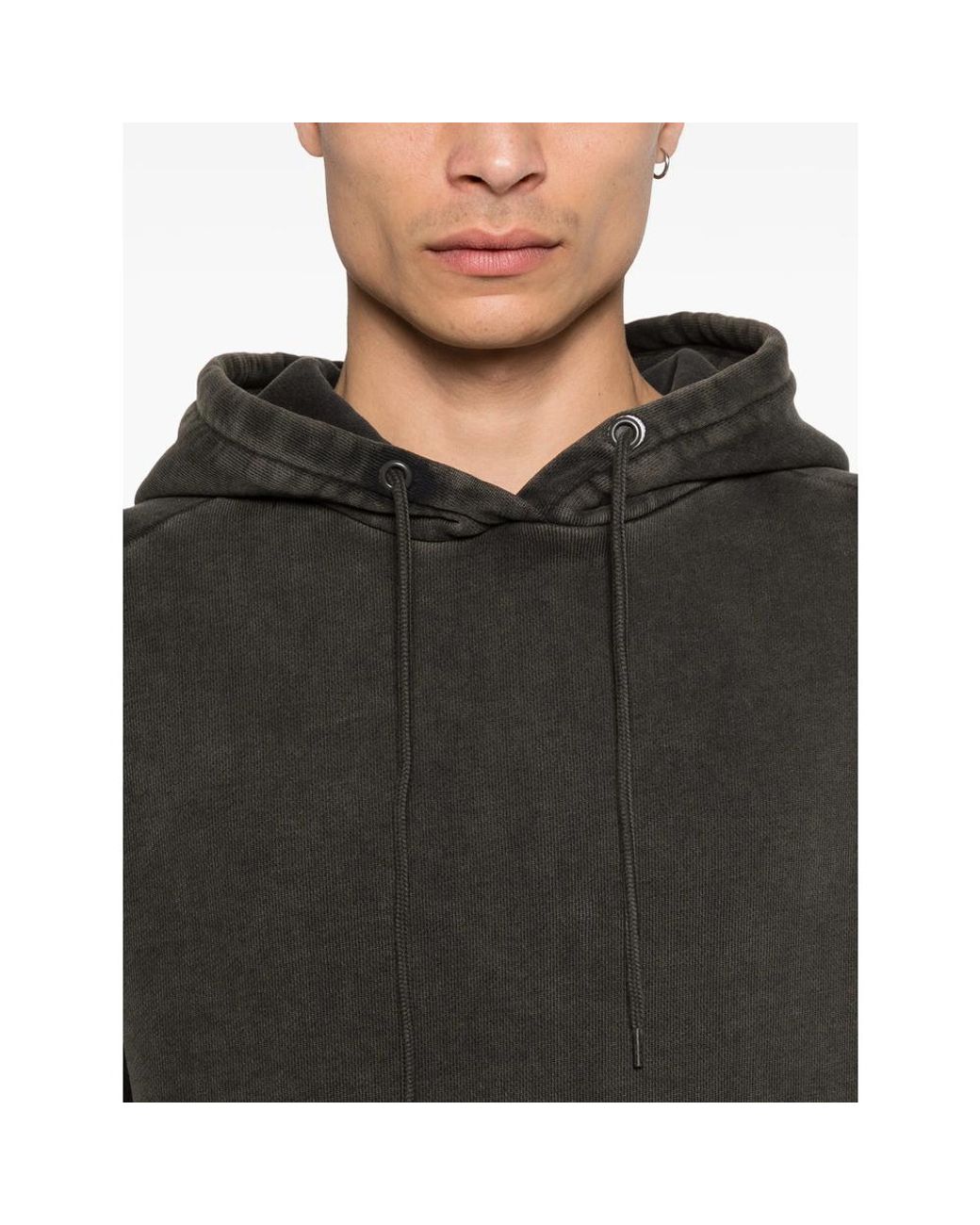 Entire studios Black Standard Hood Jersey Hoodie