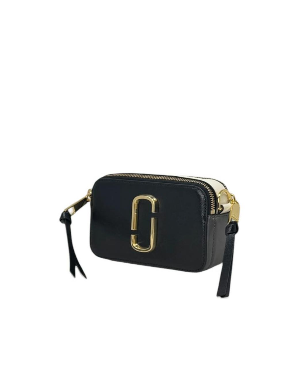 Marc Jacobs Black The Colorblock Chain Snapshot Shoulder Bag