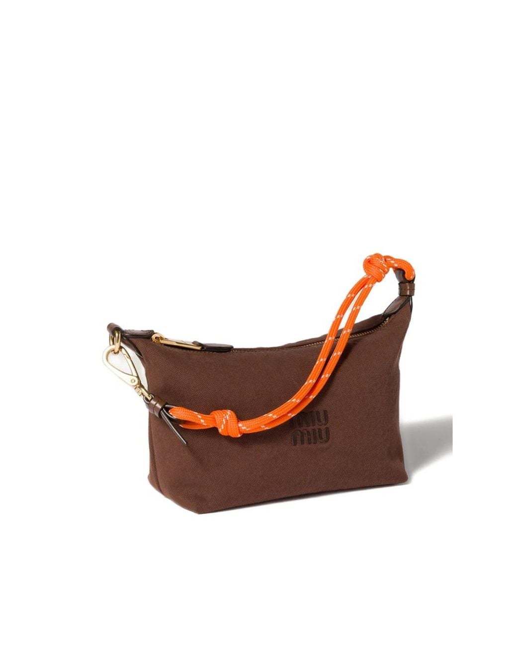 Miu Miu Brown Shoulder Bags