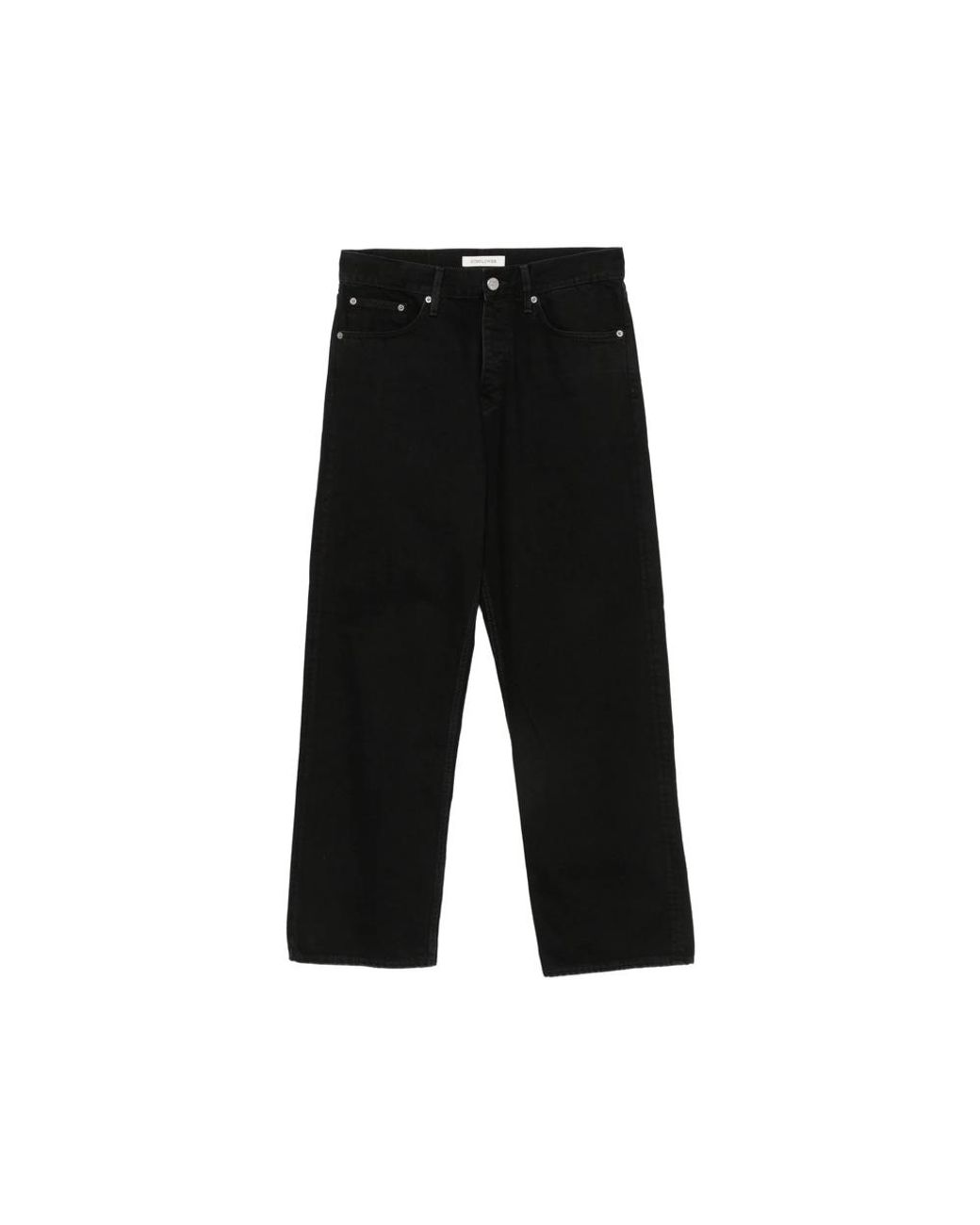 sunflower Black Loose Straight-Leg Jeans for men