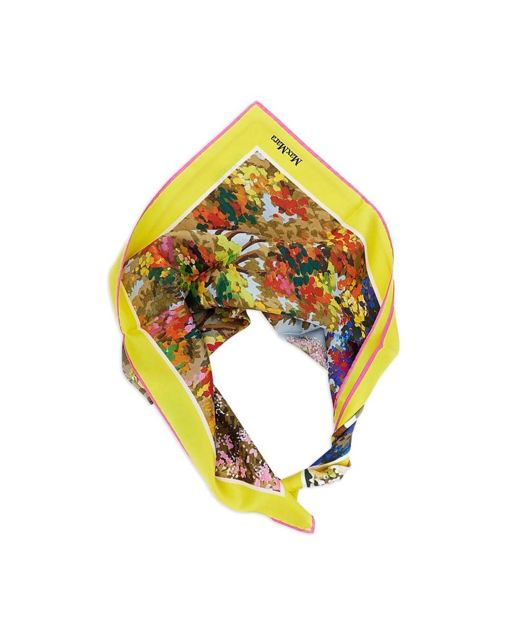 Max Mara Yellow Scarves