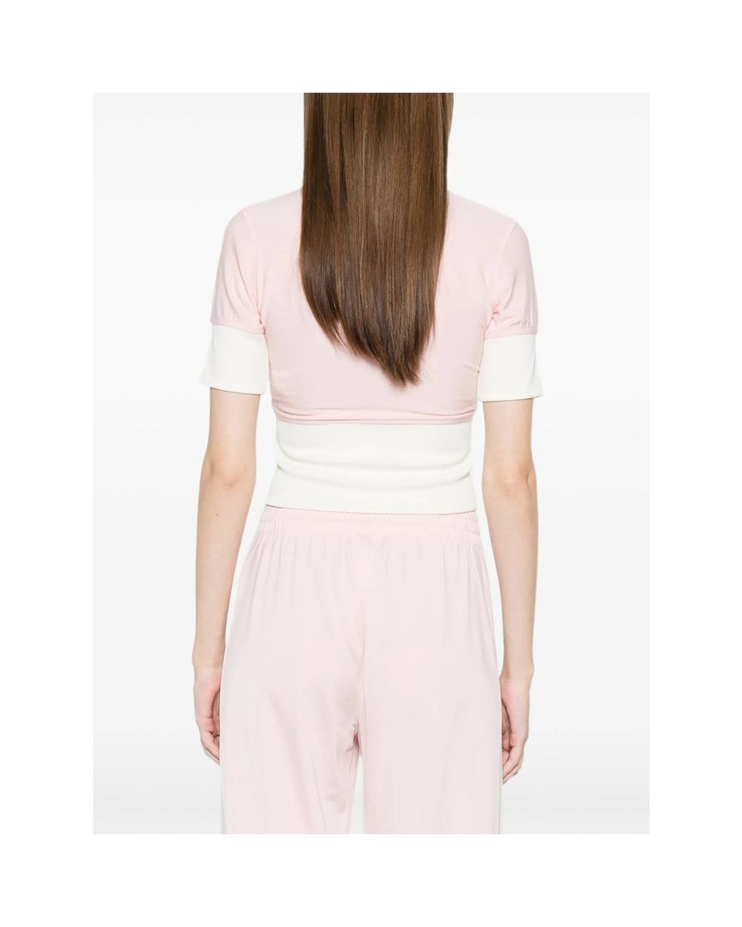 Adidas Pink Short-Sleeve Cardigan