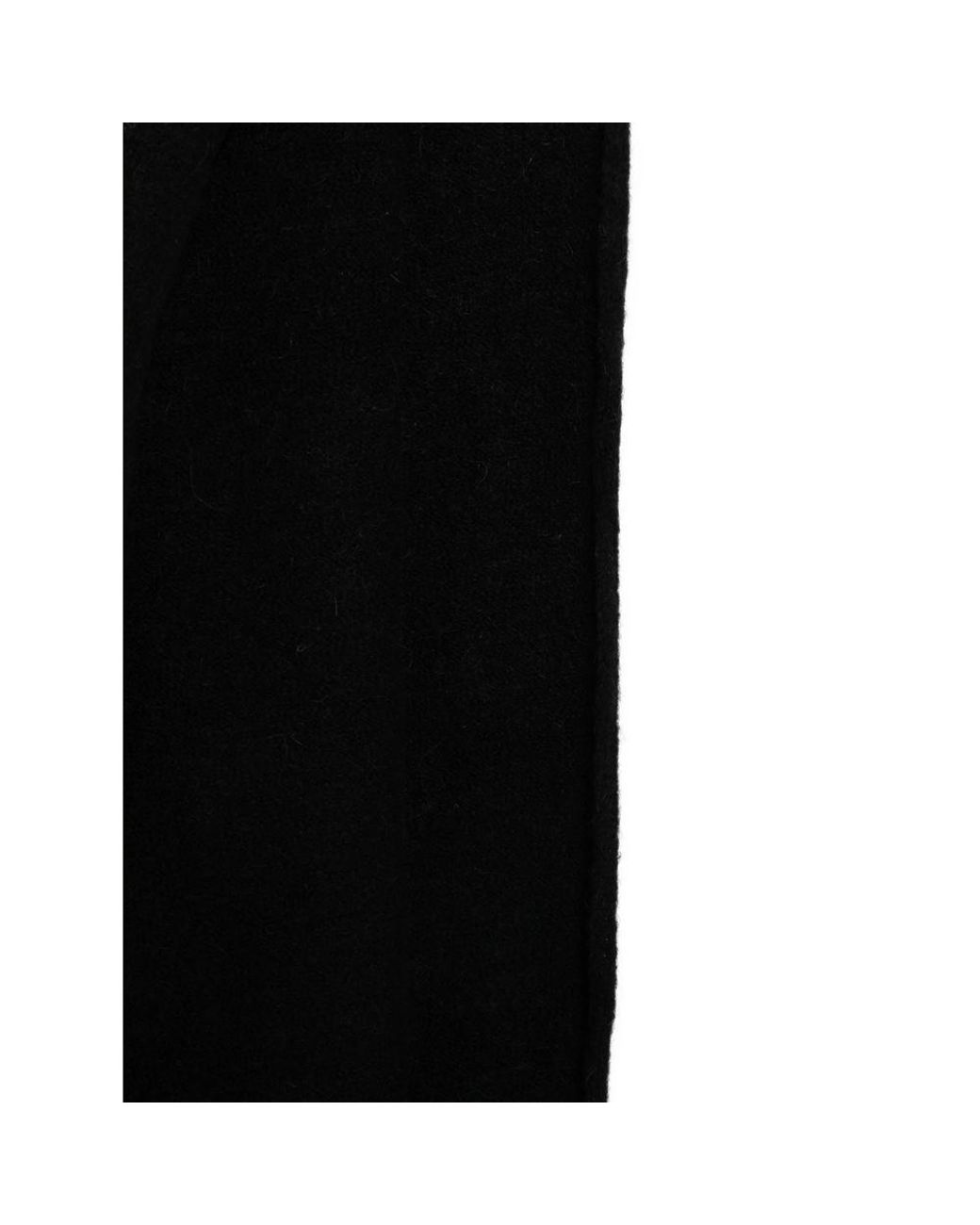 DARKPARK Black Fine-Knit Scarf