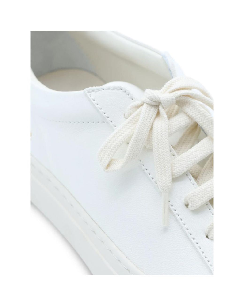 Common Projects White Low-Top Sneakers