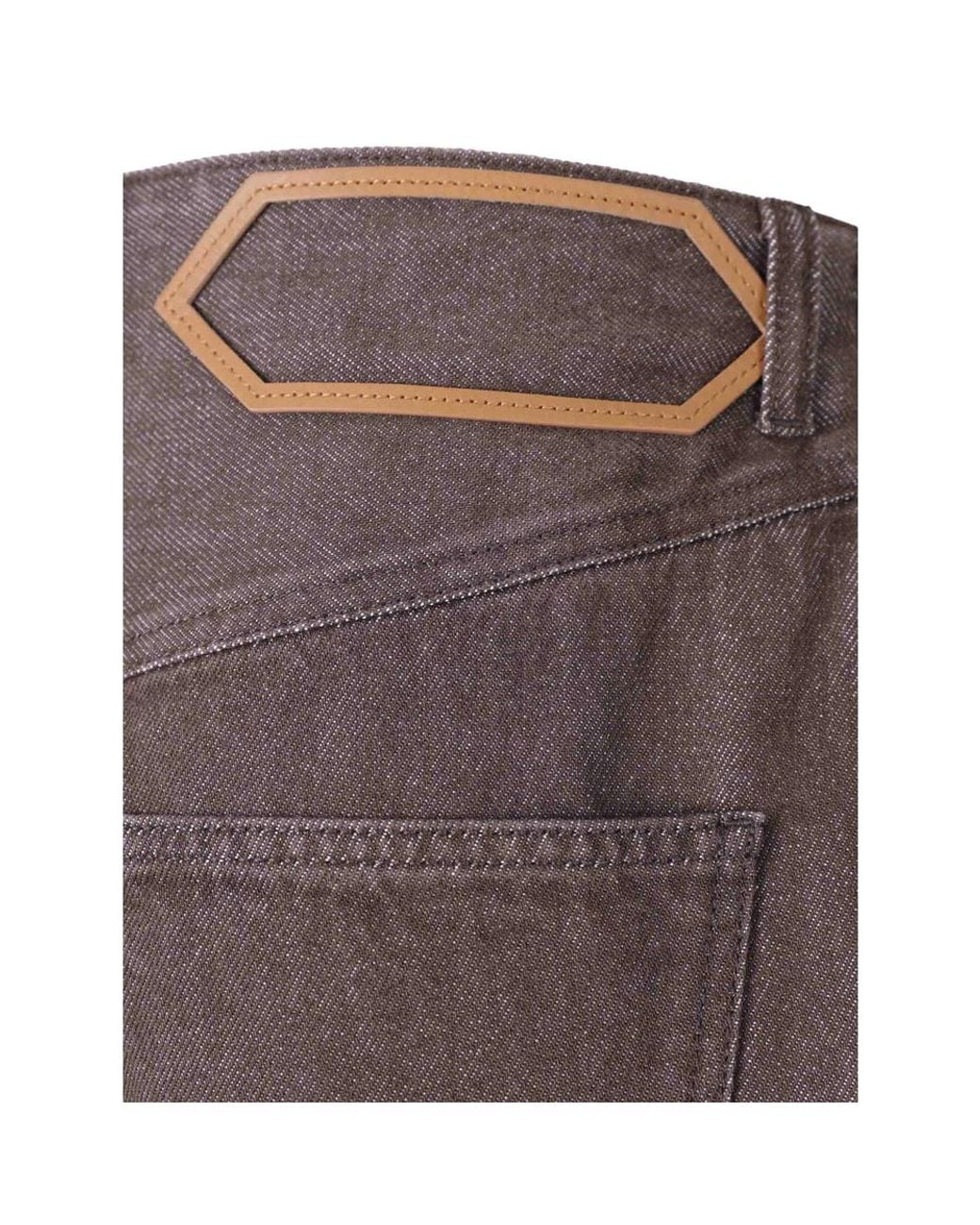 Jacquemus Gray The De-Nîmes Tempo Denim Pants for men