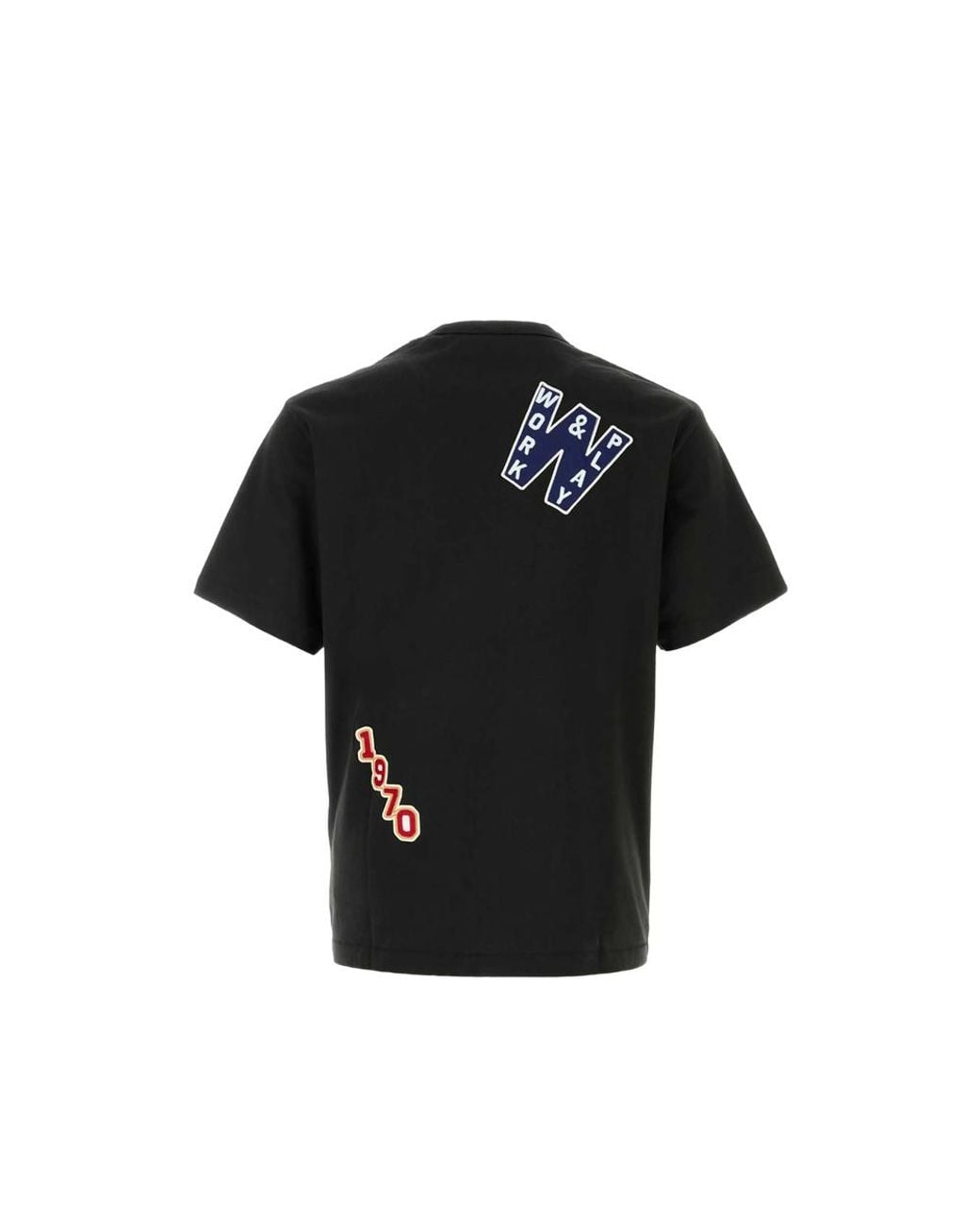 KENZO Black Work And Play T-Shirt for men