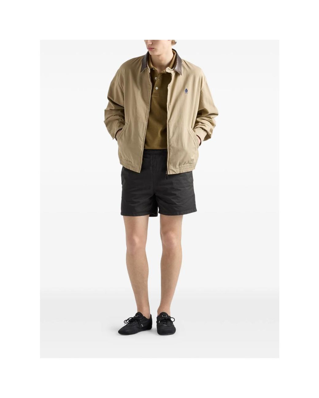 Prada Green Polo Shirts for men