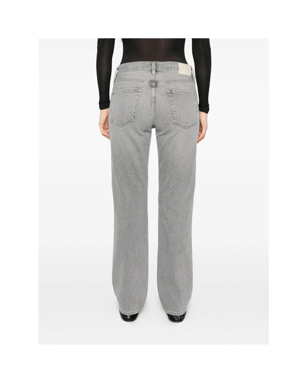 Citizens of Humanity Gray Savannah Faded Jeans