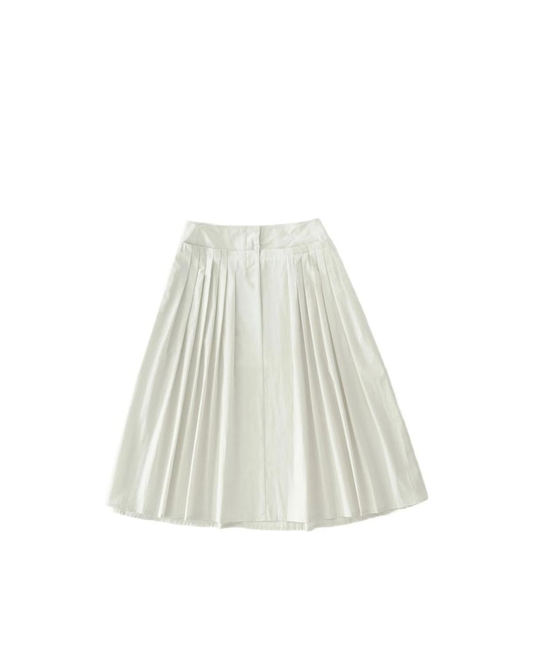 Studio Nicholson White Agat Skirt