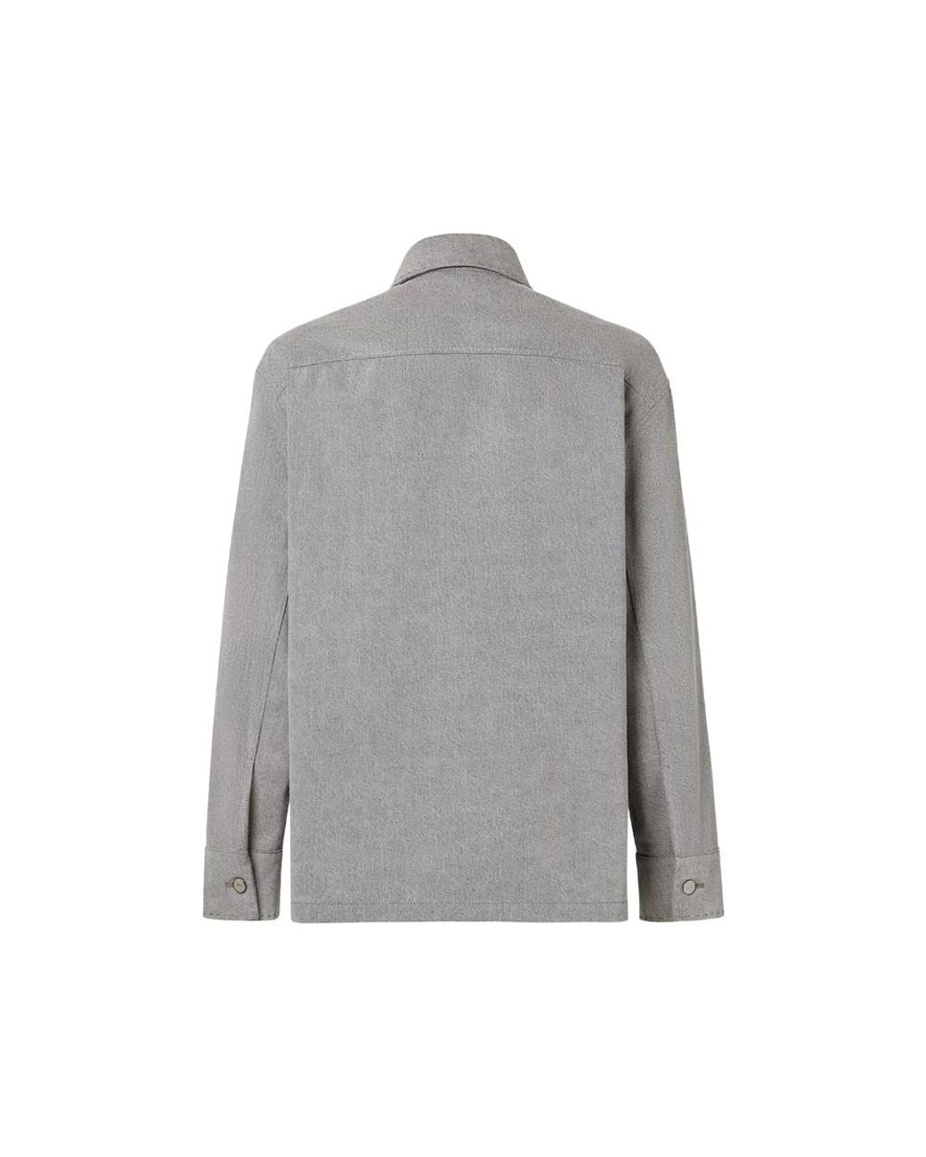 Fendi Gray Jackets for men