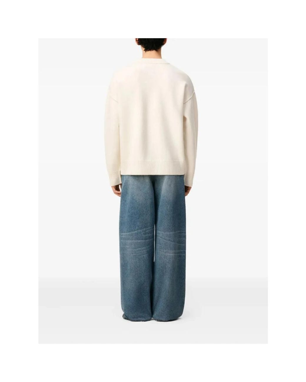 AMI Natural Neutrals Sweaters & Knitwear for men