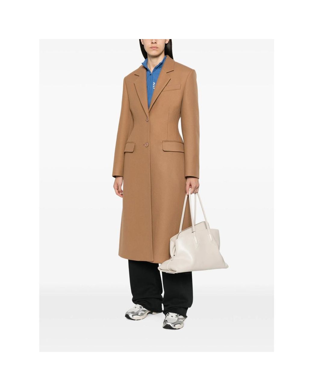 Balenciaga Brown Neutrals Coats