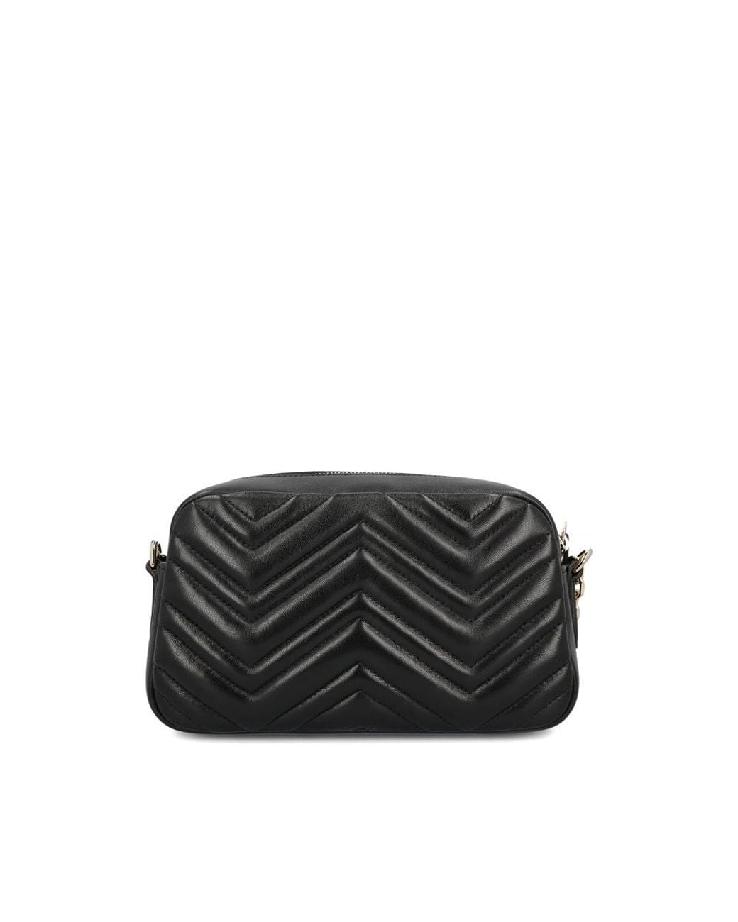 Gucci Black Small Gg Marmont Leather Cross Body Bag