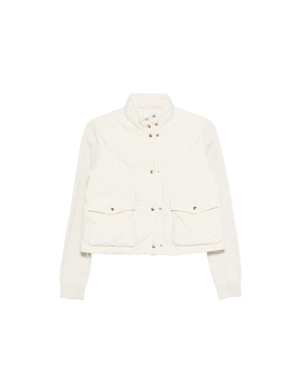 Moncler White Neutrals Jackets