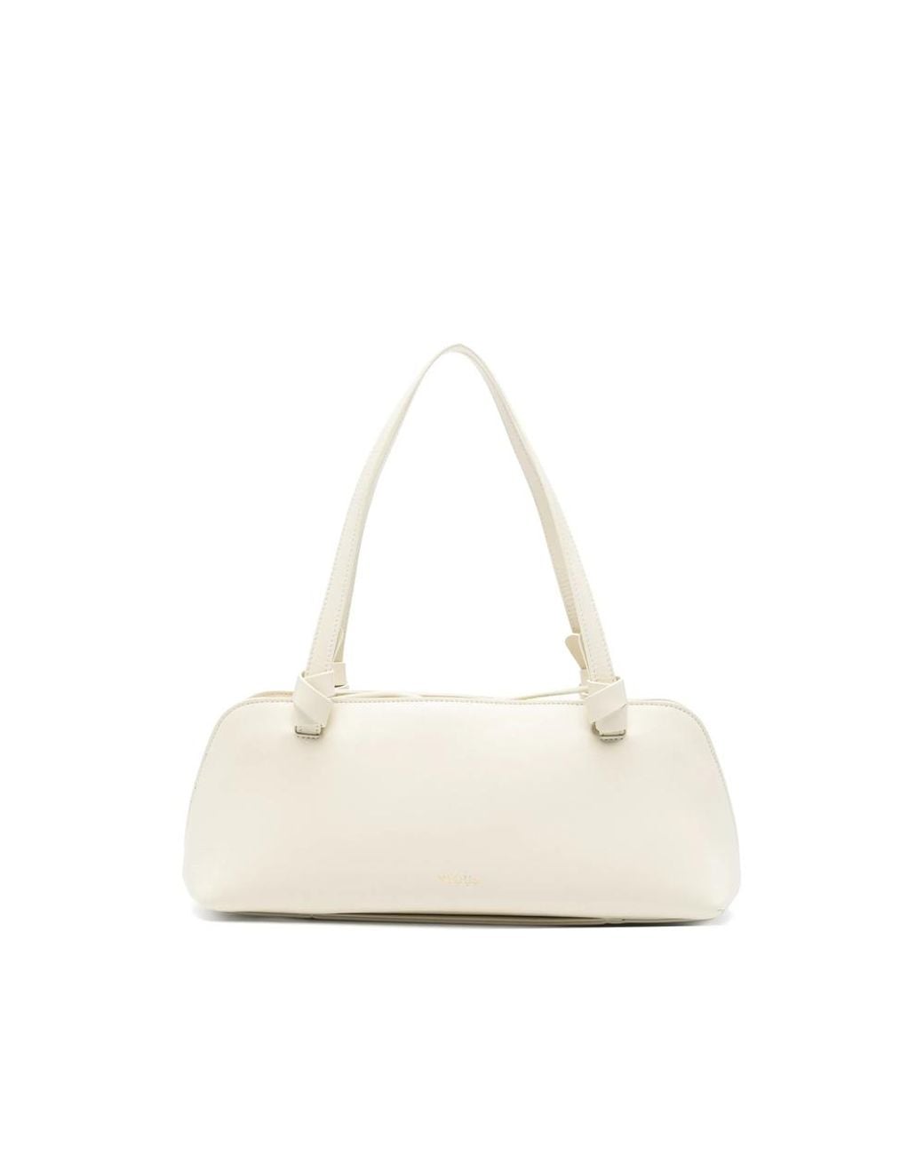 Neous White Tote Bag Aries East Calf Leather