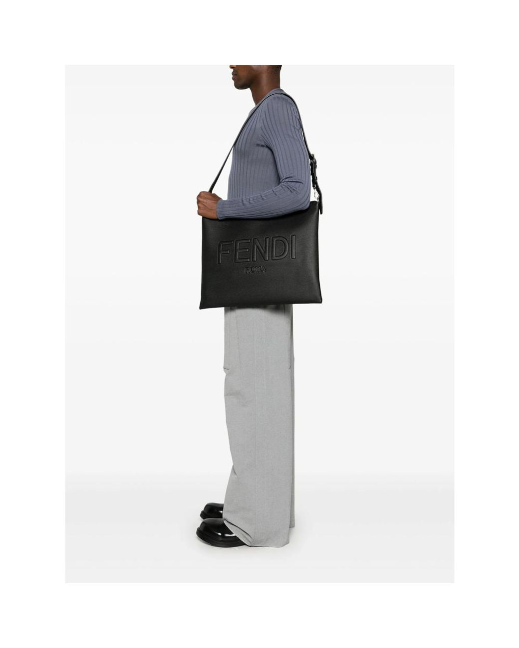 Fendi Black Shoulder Bags for men
