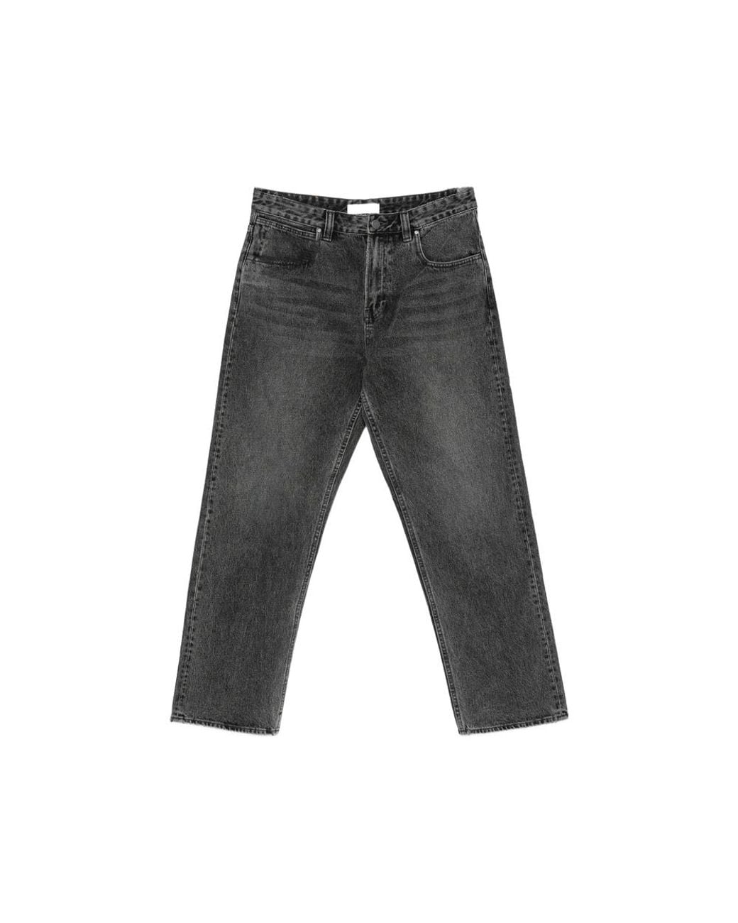 Entire studios Gray Seth Faded-Effect Jeans for men