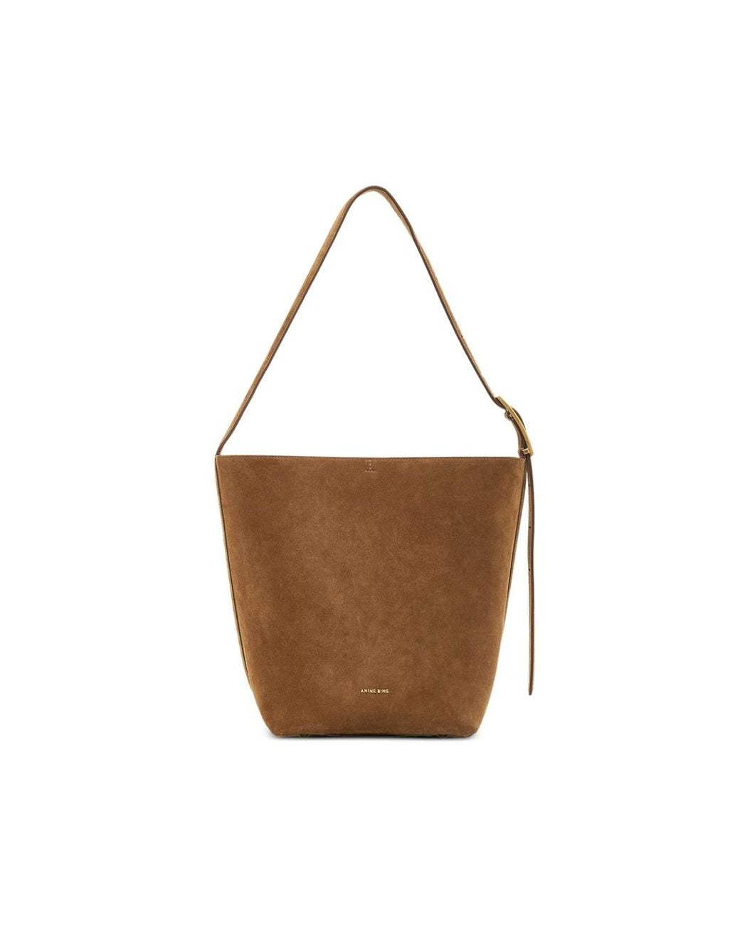 Anine Bing Brown Shoulder Bags