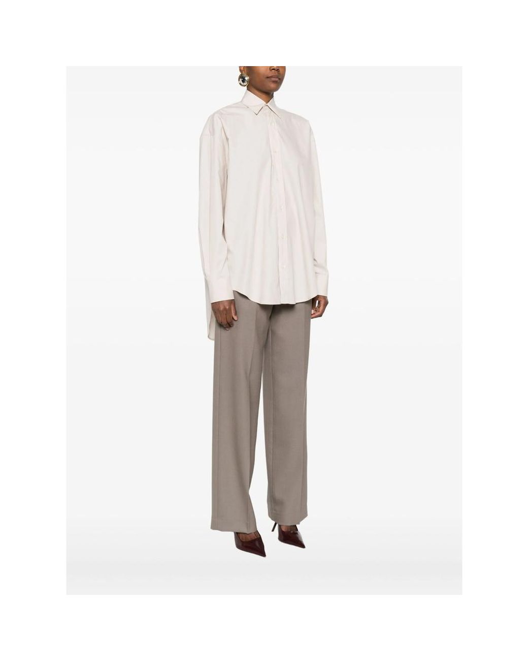 Covert White Buttoned Shirt
