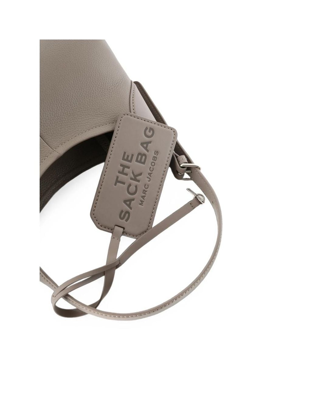 Marc Jacobs Gray The Belt Grain-Leather Tote Bag