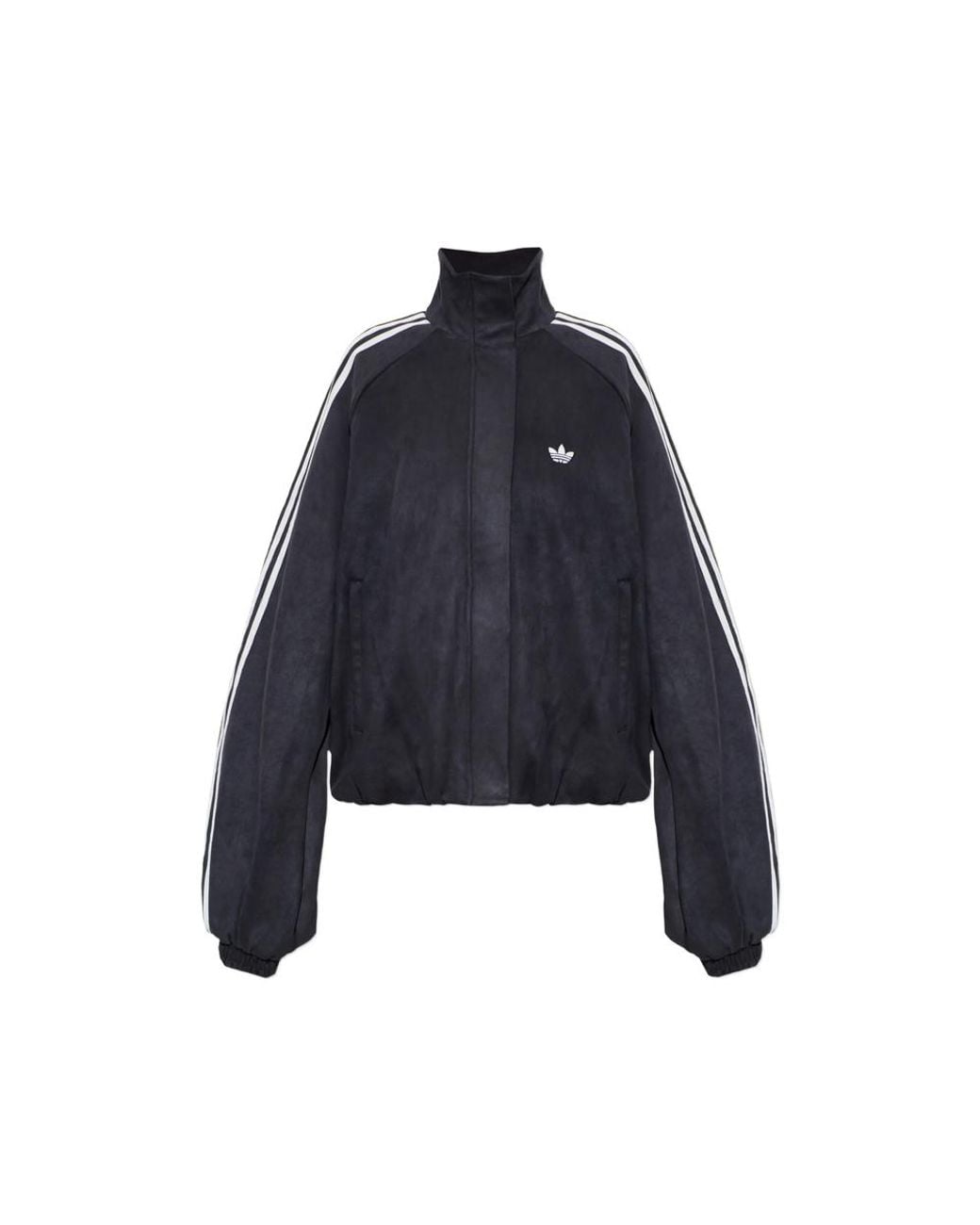 Adidas Blue Adilenium Season 6 Faux Suede Track Top