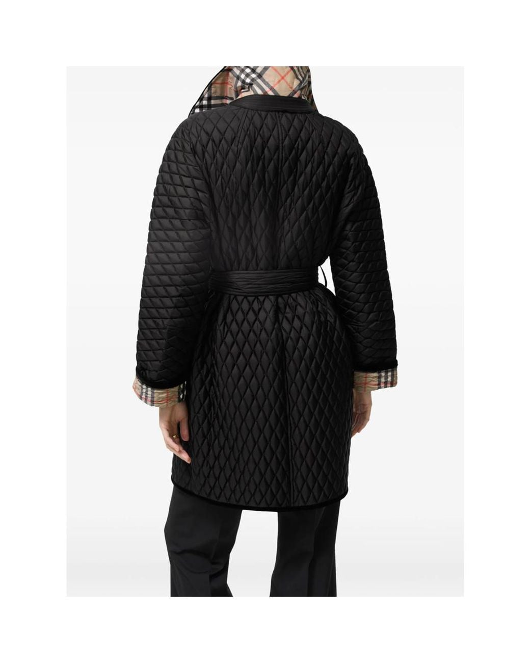 Burberry Black Floriston Trench Coat