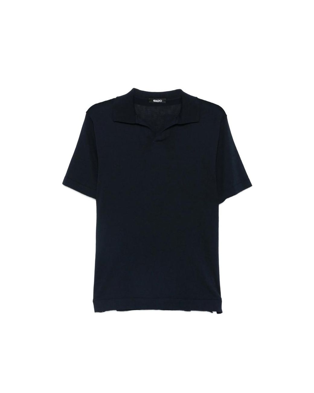 Eraldo Blue Collar Polo Shirt for men