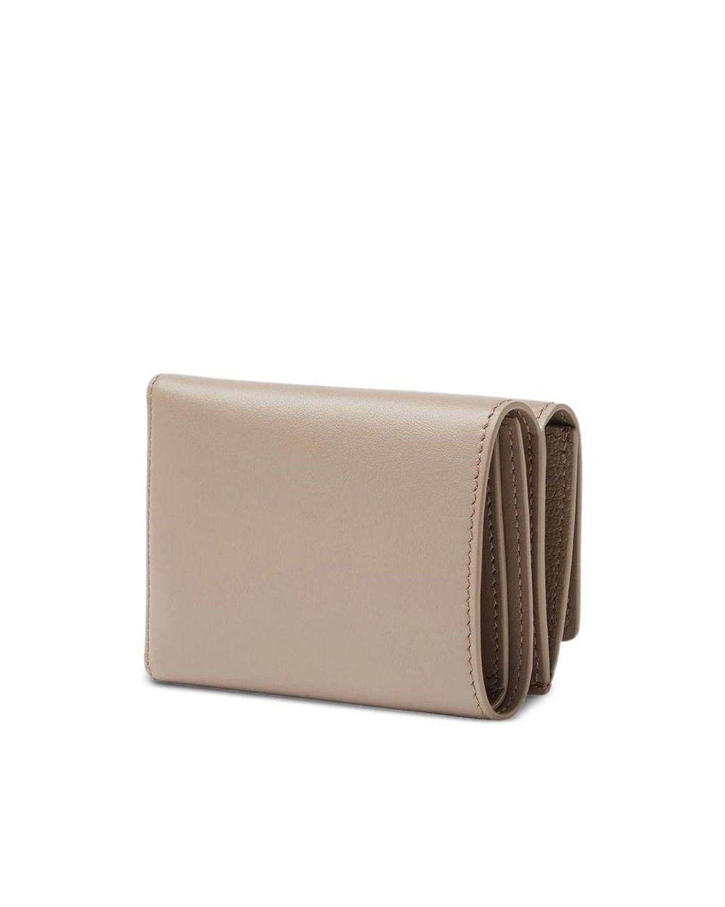 Fendi Gray Neutrals Wallets & Purses