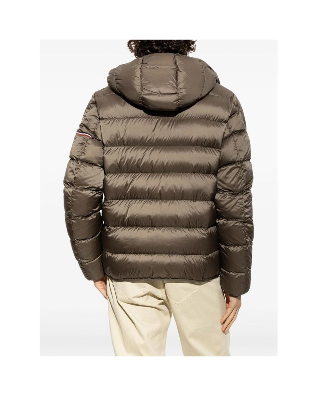 Moncler Green Ravenlock Hooded Down Jacket for men