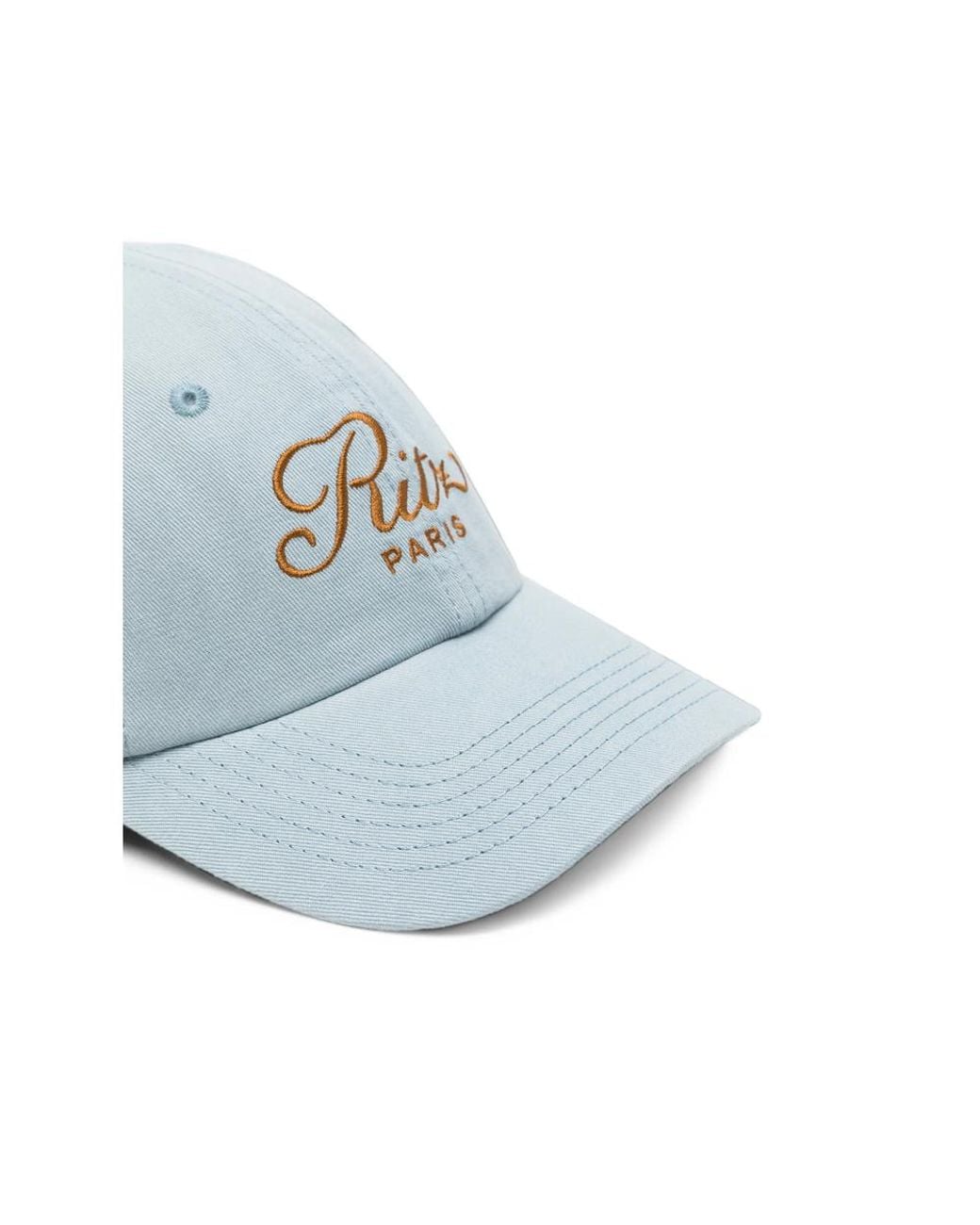 FRAME x Ritz Paris Blue Ritz Paris Embroidered Baseball Cap