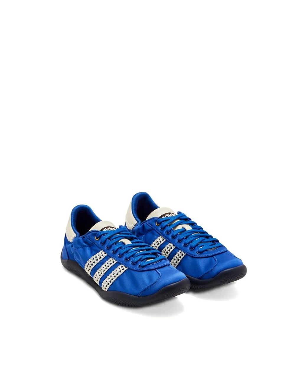 Adidas by Wales Bonner Blue Lace-Stripes Sneakers for men
