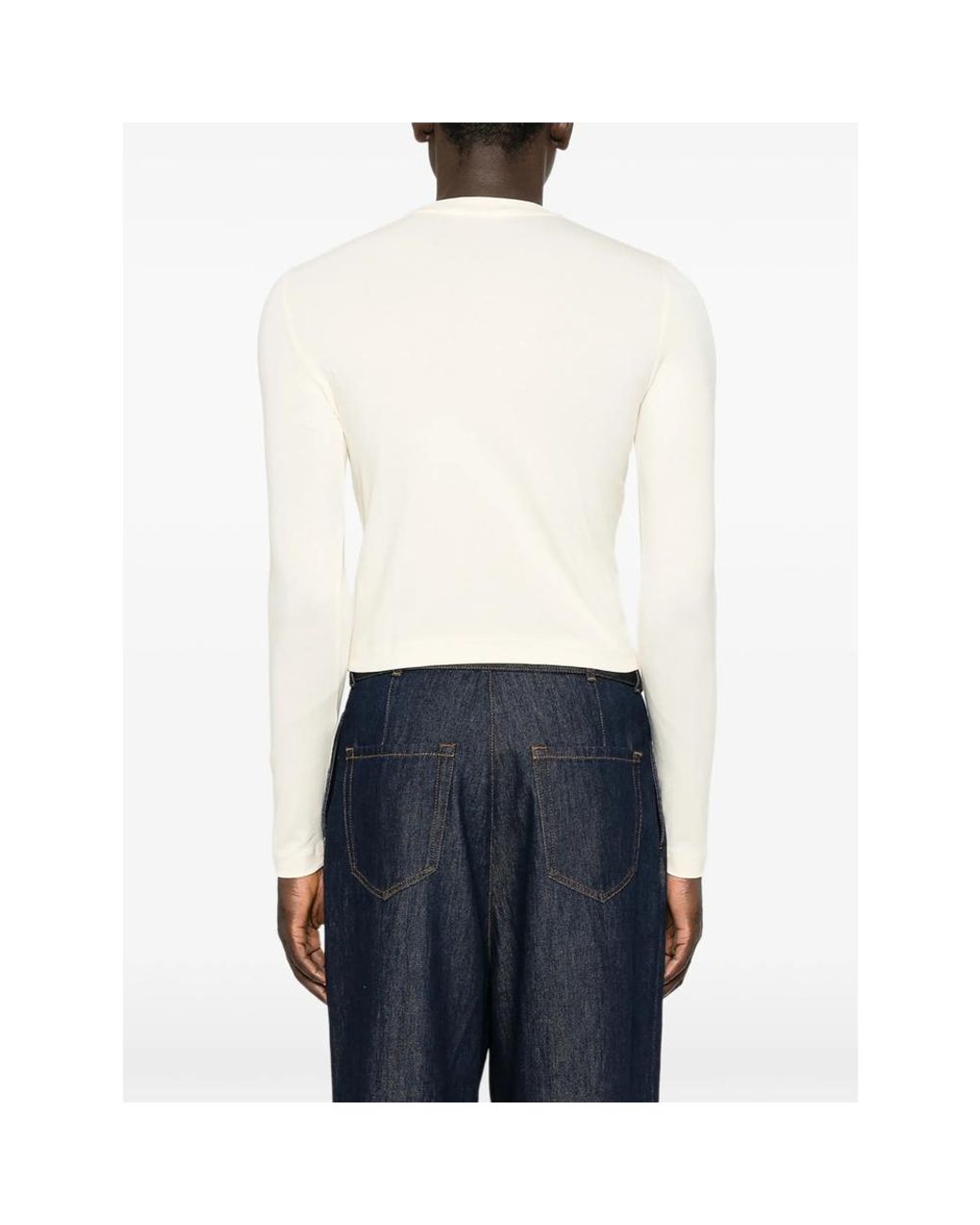 Jacquemus White Neutrals T-Shirts & Vests for men