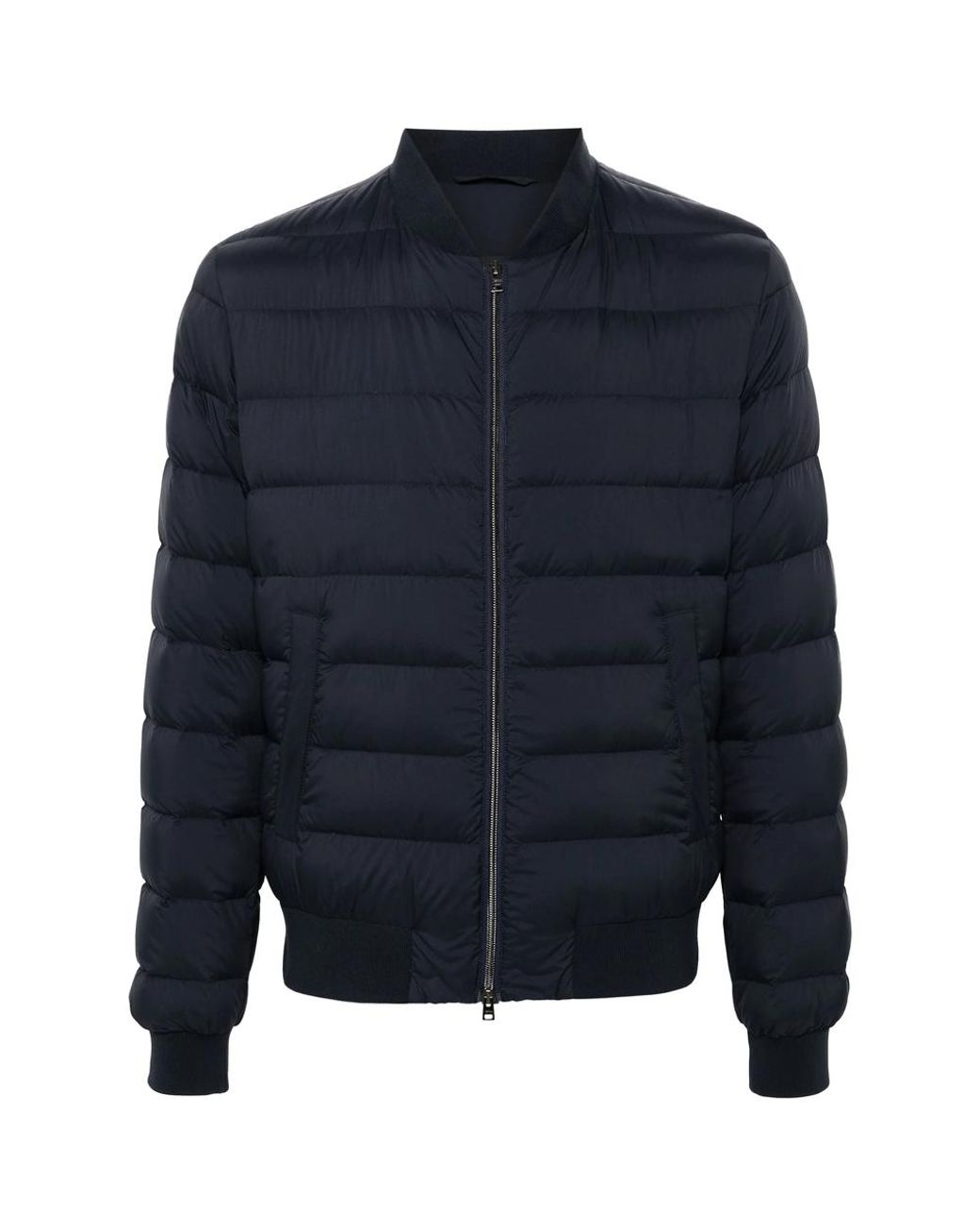 Herno Blue Goose-Down Padded Jacket for men