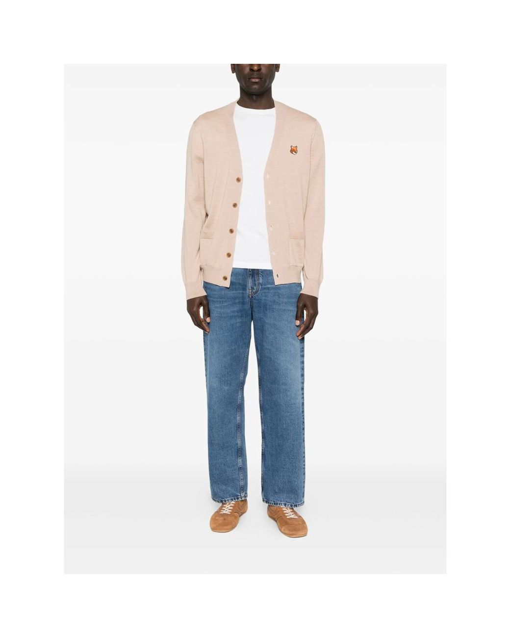 Maison Kitsuné Natural Sweaters Neutral for men