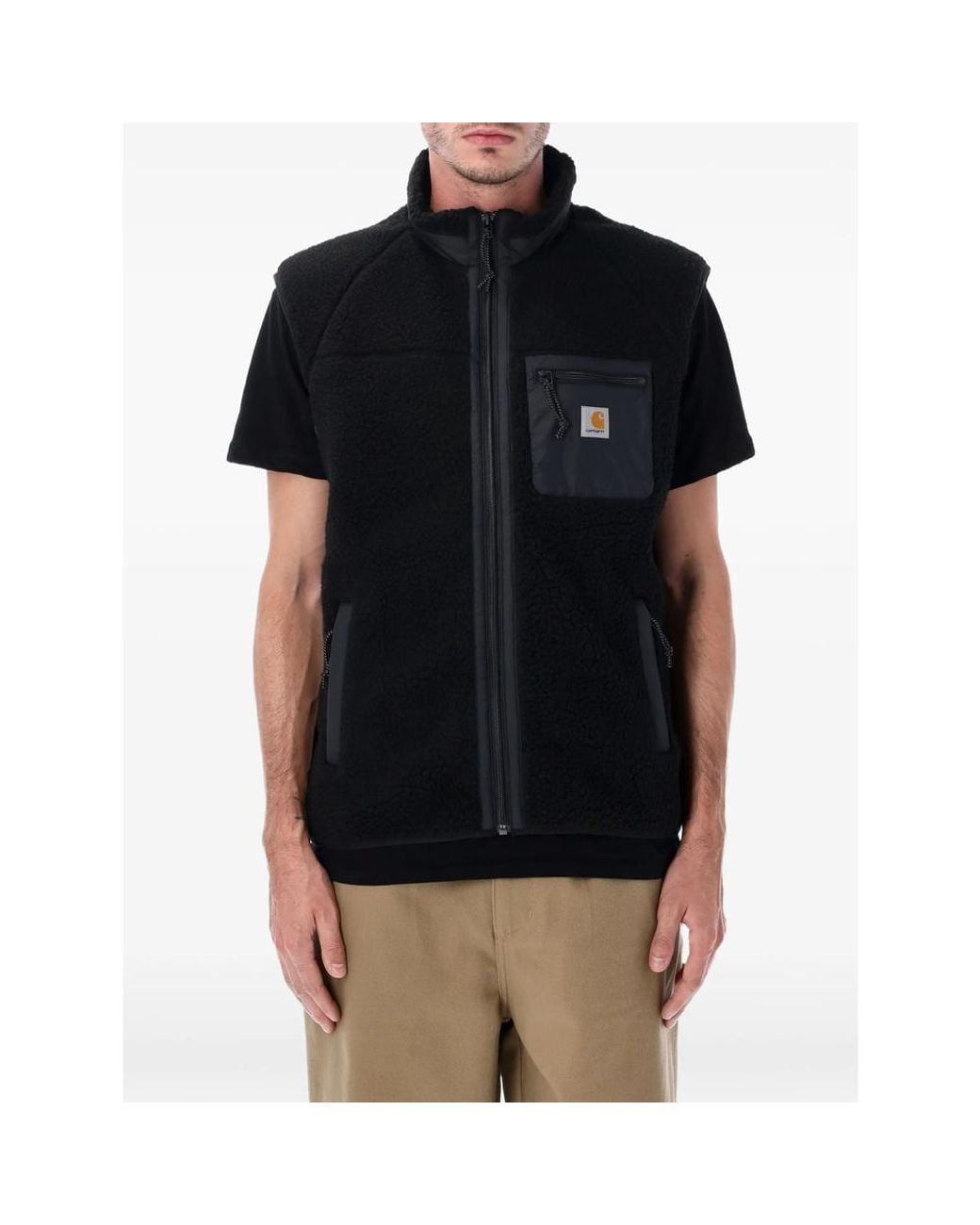 Carhartt Black Prentis Liner Zip-Up Jacket for men