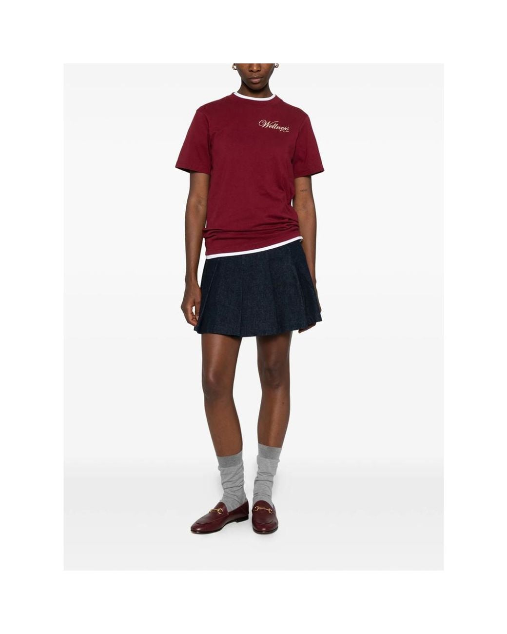 Sporty & Rich Red T-Shirts