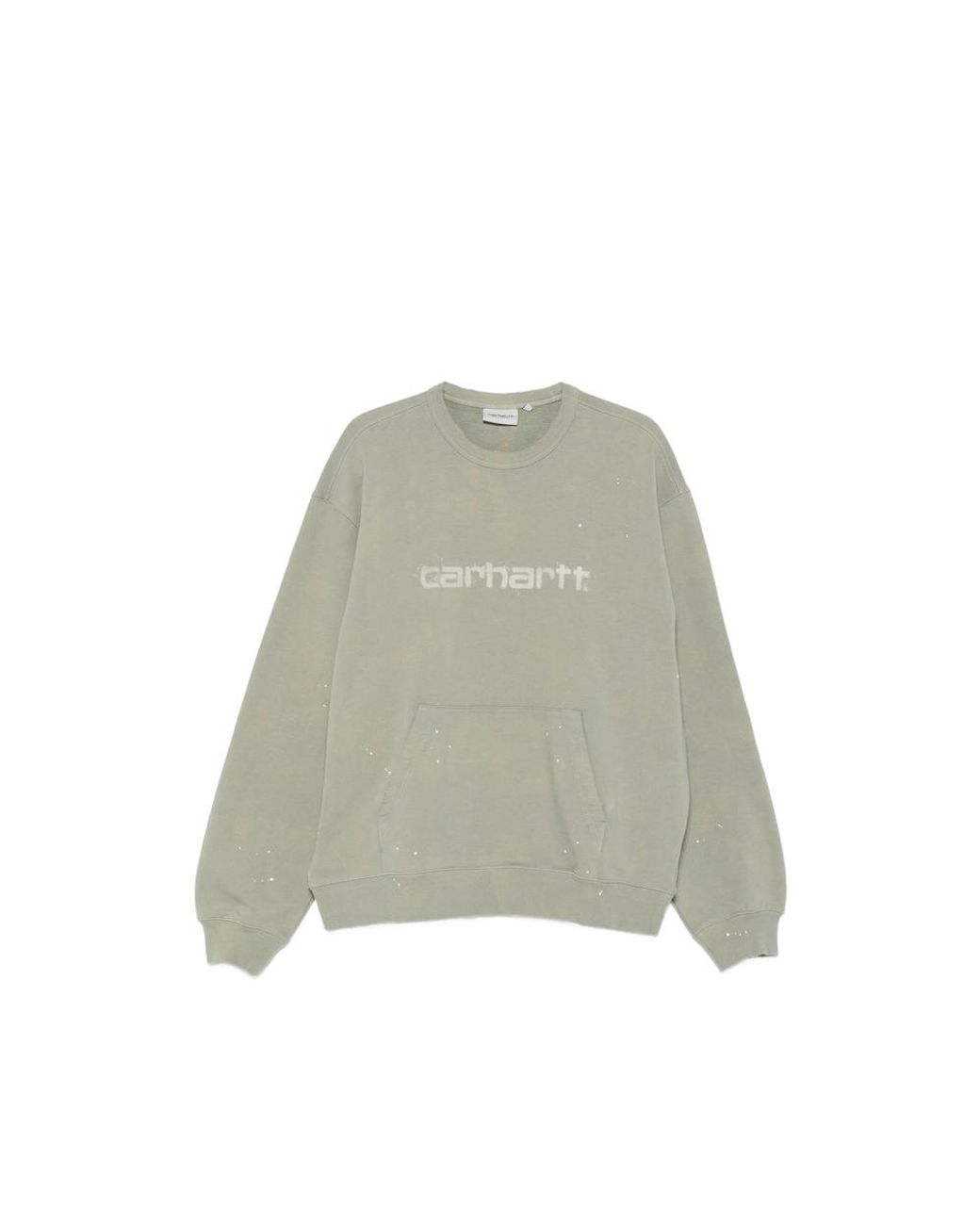 Carhartt Green Crew Neck Sweatshirt for men