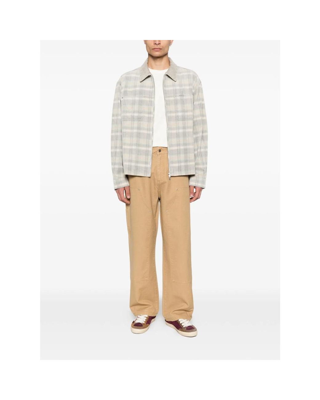 Represent White Heaton Workwear Trousers for men