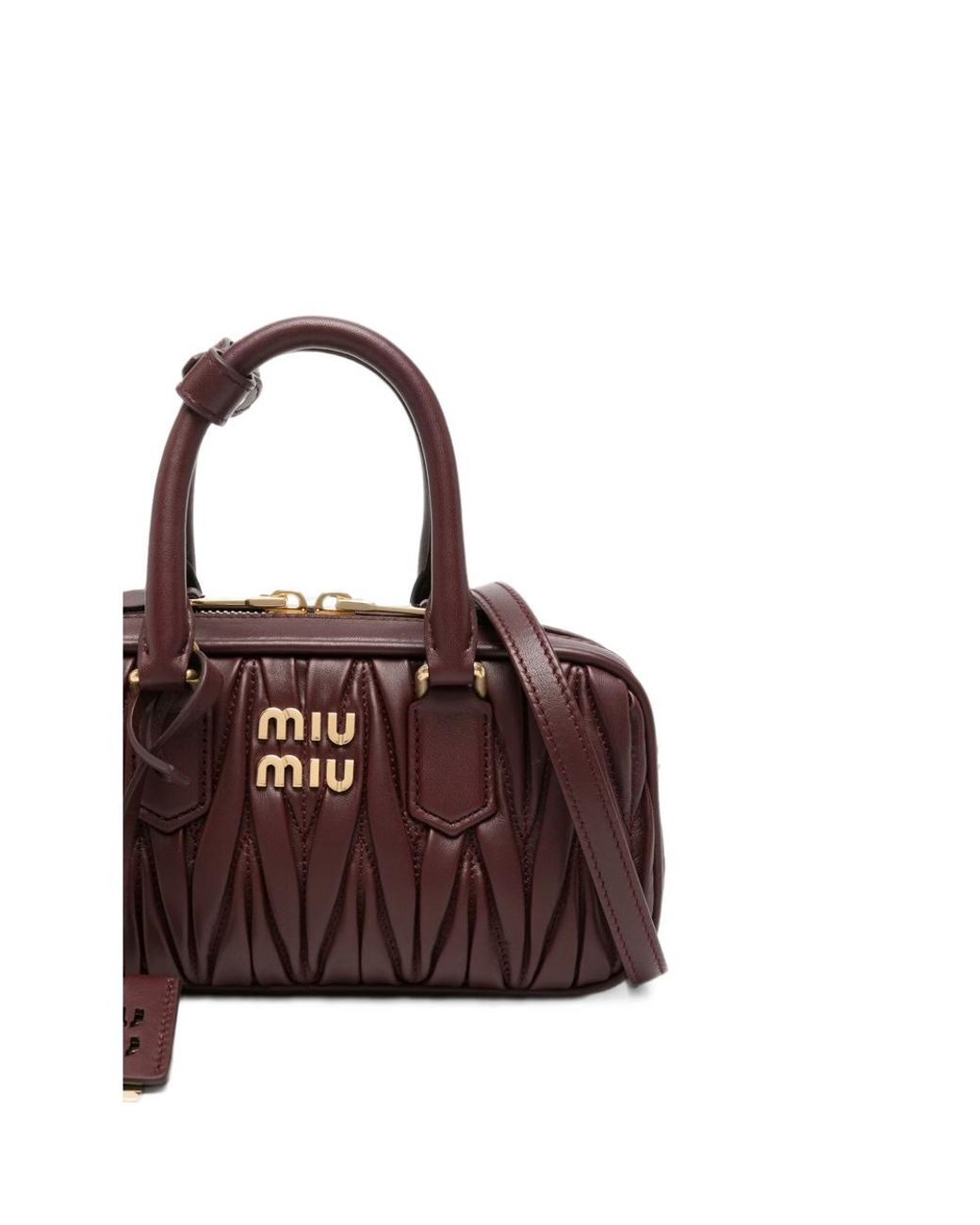Miu Miu Brown Tote Bags