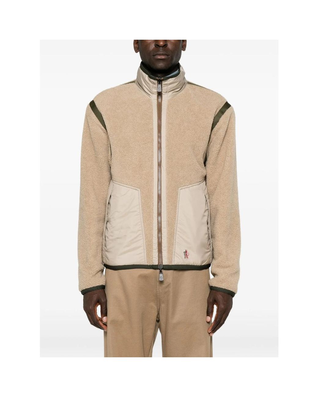 Moncler Green Neutrals Jackets for men