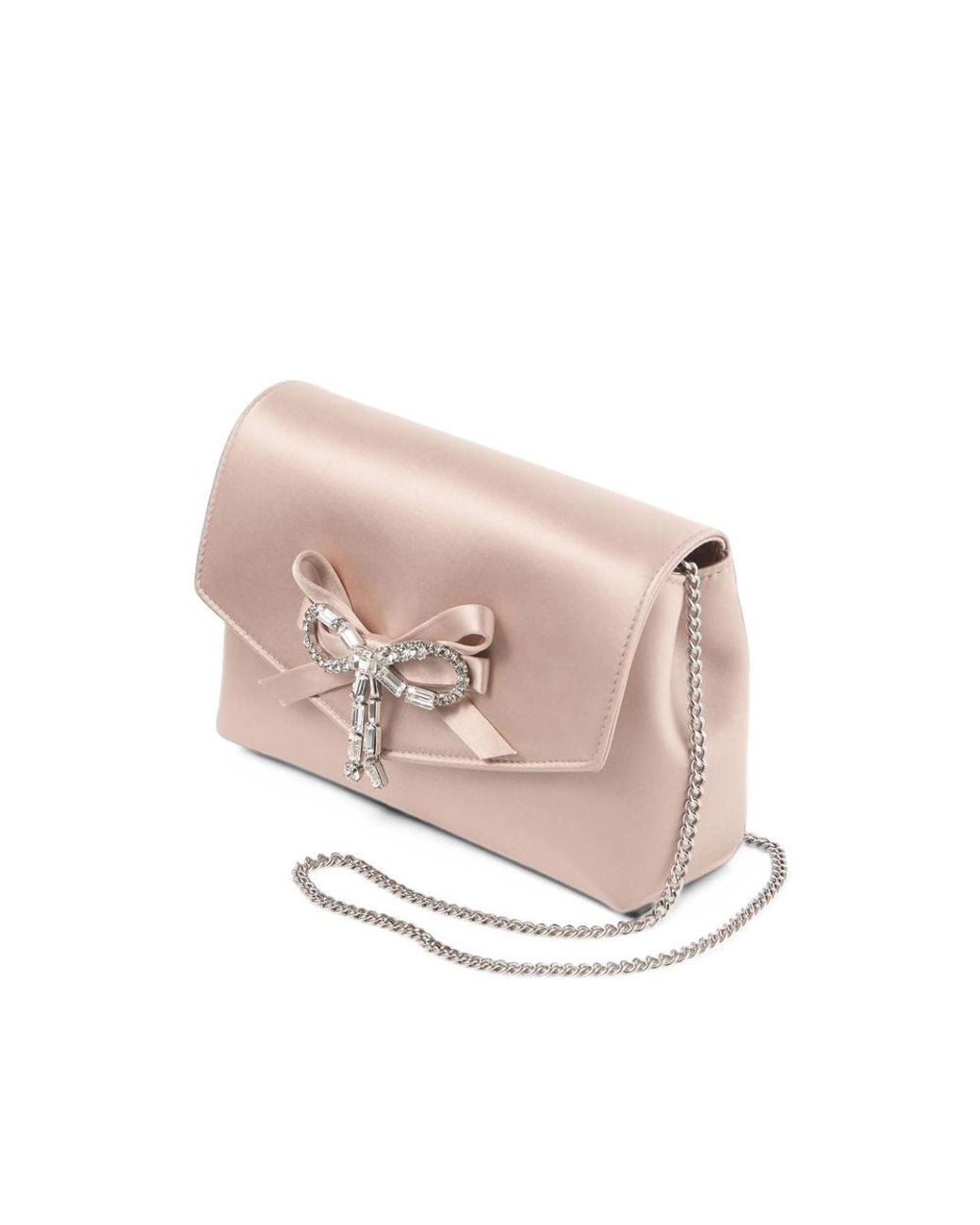 Jimmy Choo Pink Soft Bow Mini Bag