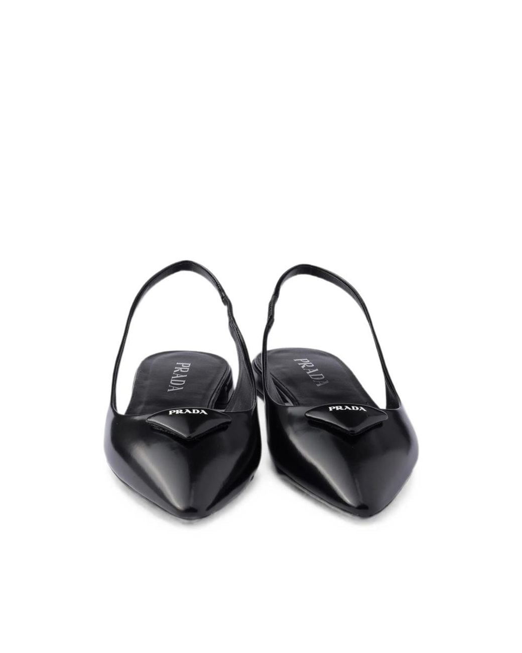 Prada Blue Ballet Flats