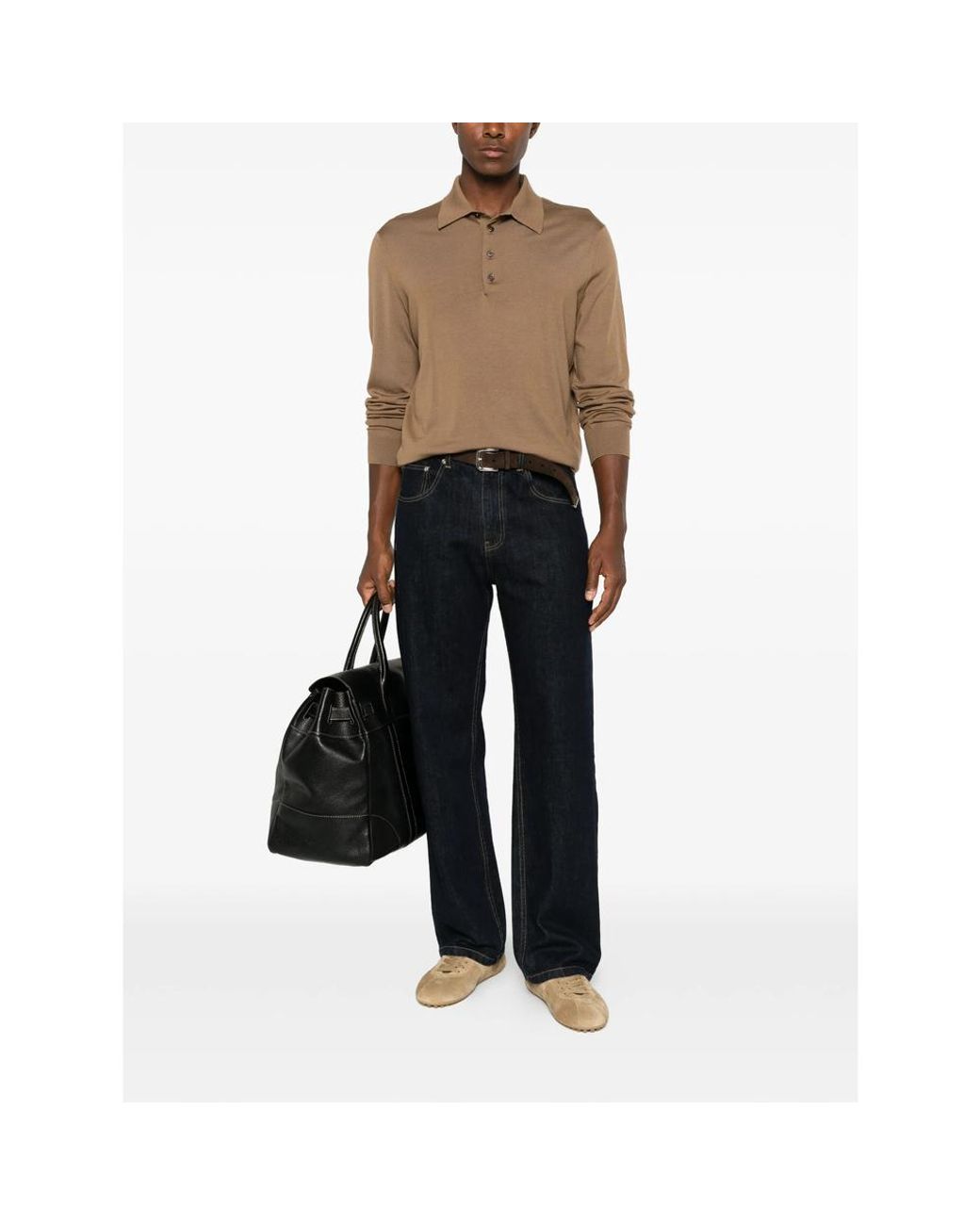 Tom Ford Brown Polo Shirts for men