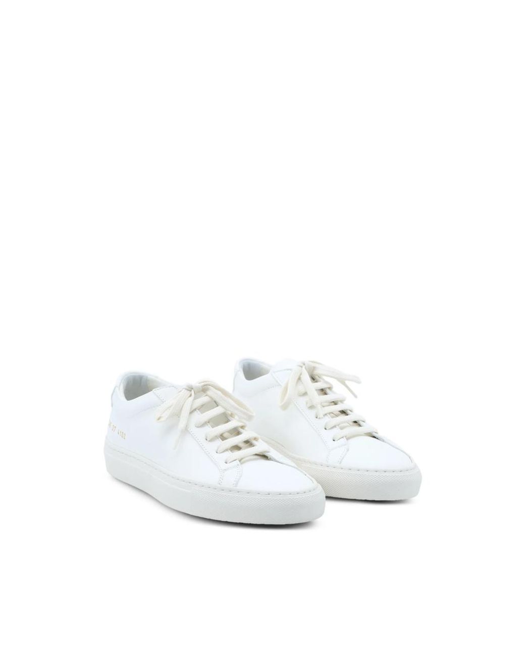 Common Projects White Low-Top Sneakers