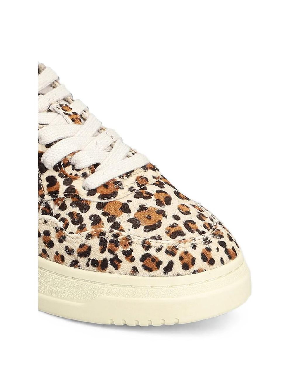 Autry Natural Aulw-Ja04 Medalist Leopard-Print Sneakers