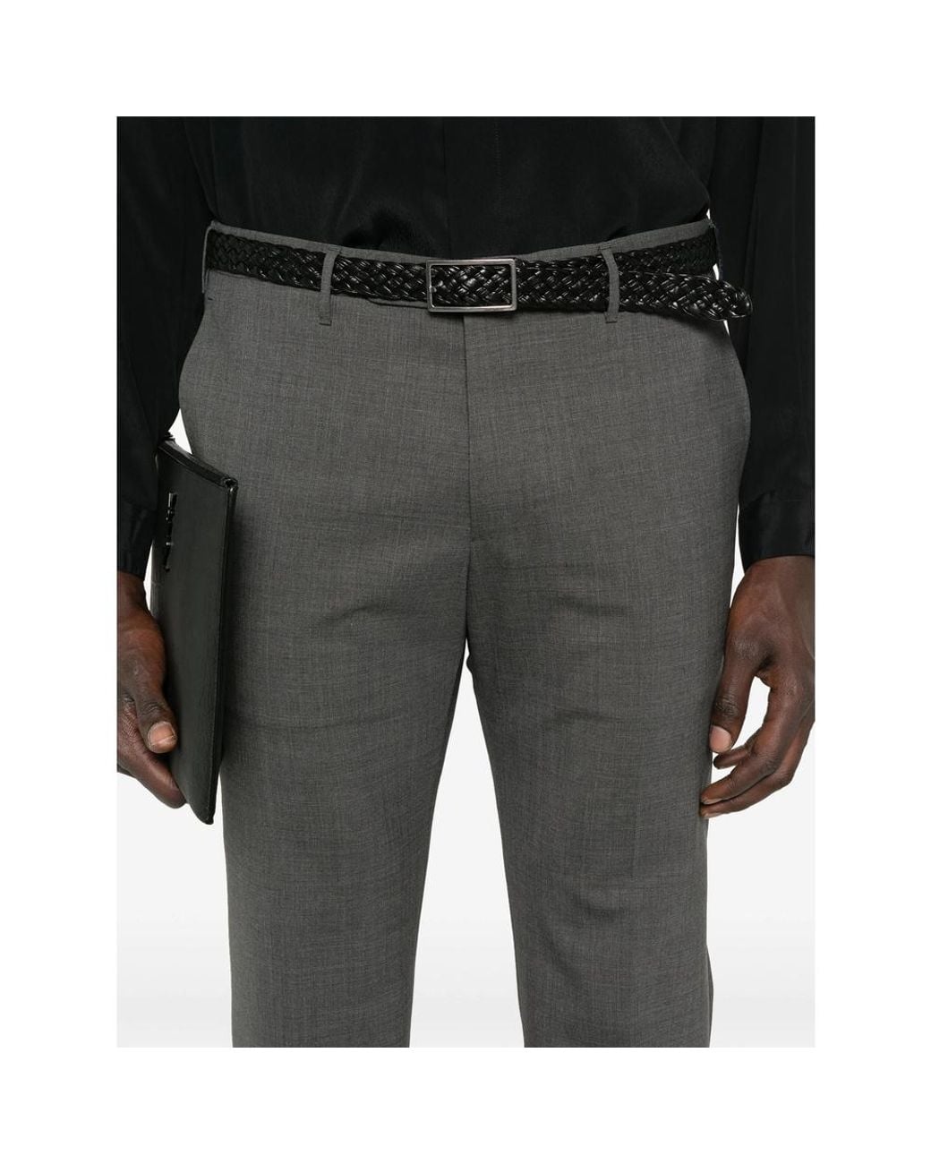 Rota Gray Tailored Trousers for men